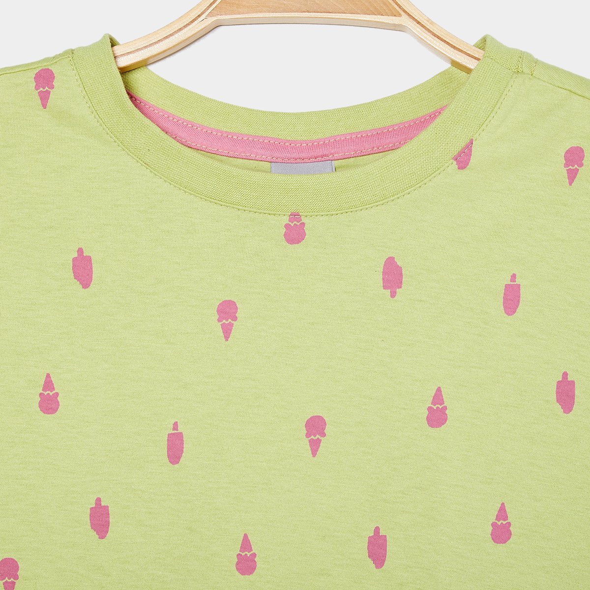 Blusa Infantil Hering + Acessório P/ Cabelo Menina - Tam: 8A - 2