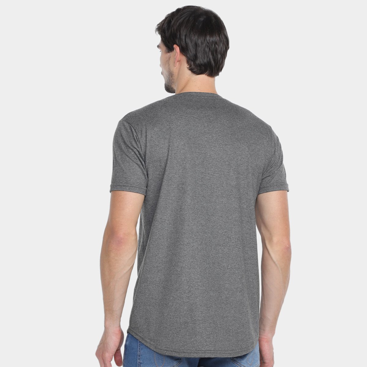 Kit Camiseta Industrie Itália Alongada Masculina - 2 Peças - Tam: GG - 2