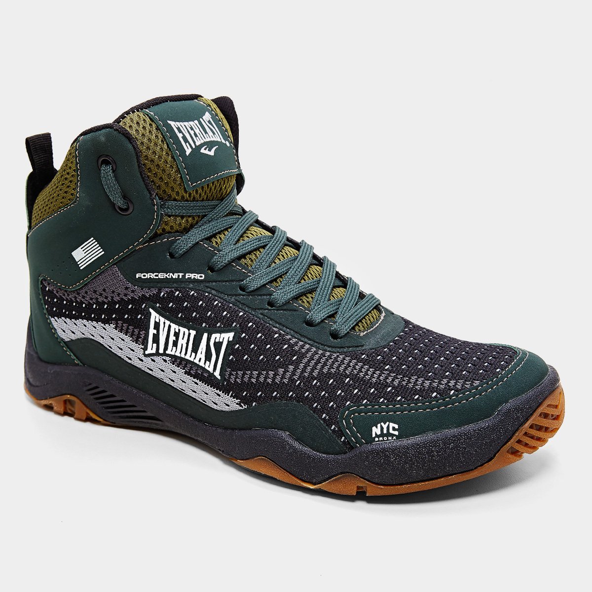 Tênis Cano Médio Everlast Forceknit Pro Masculino - Tam: 44 - 1