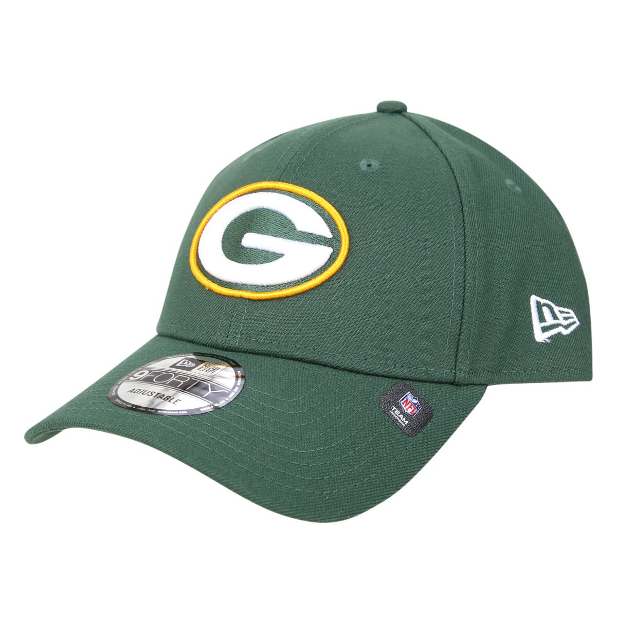 Boné New Era NFL Green Bay Packers Aba Curva 940 Team Color Masculino