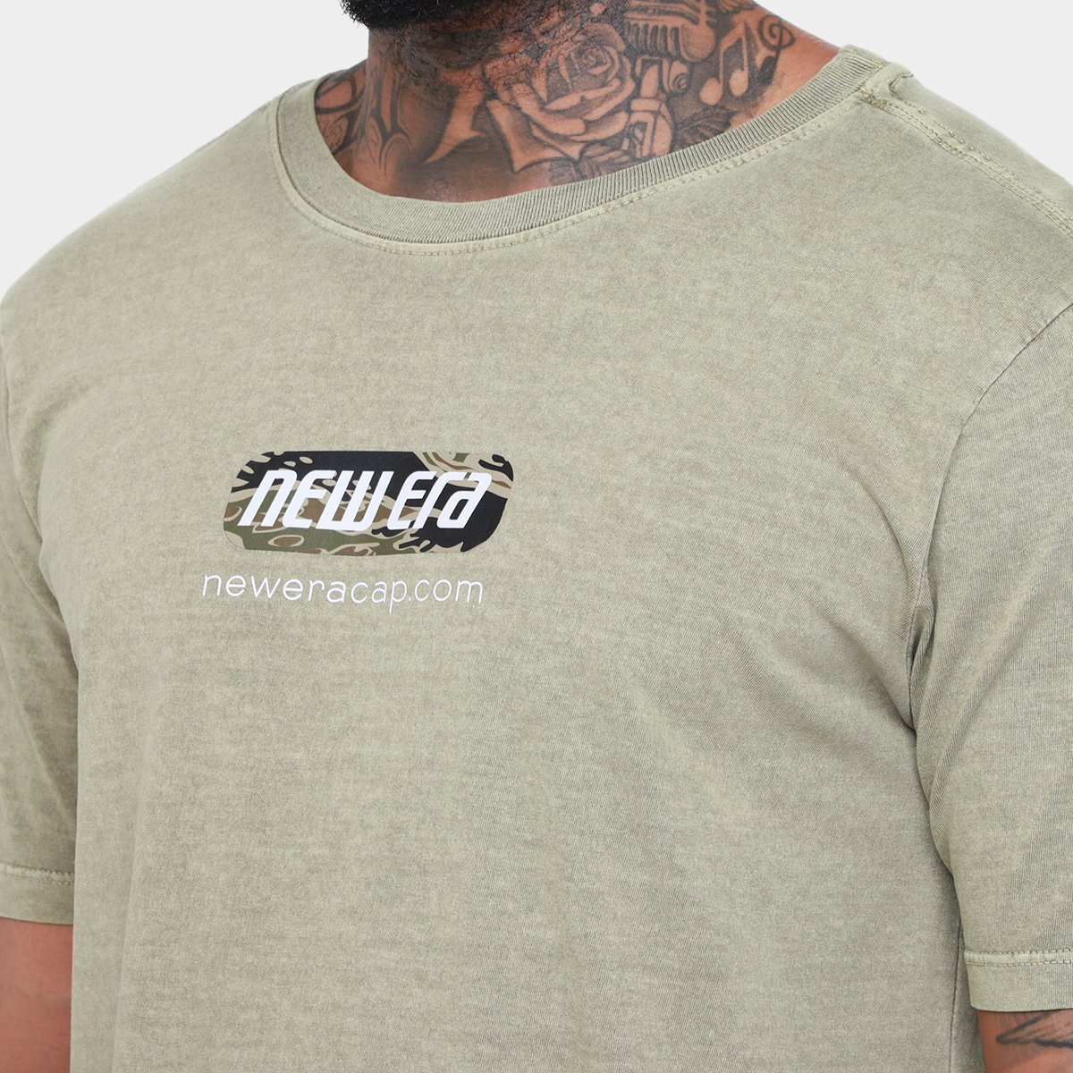 Camiseta New Era Camo Masculina - Tam: P - 2