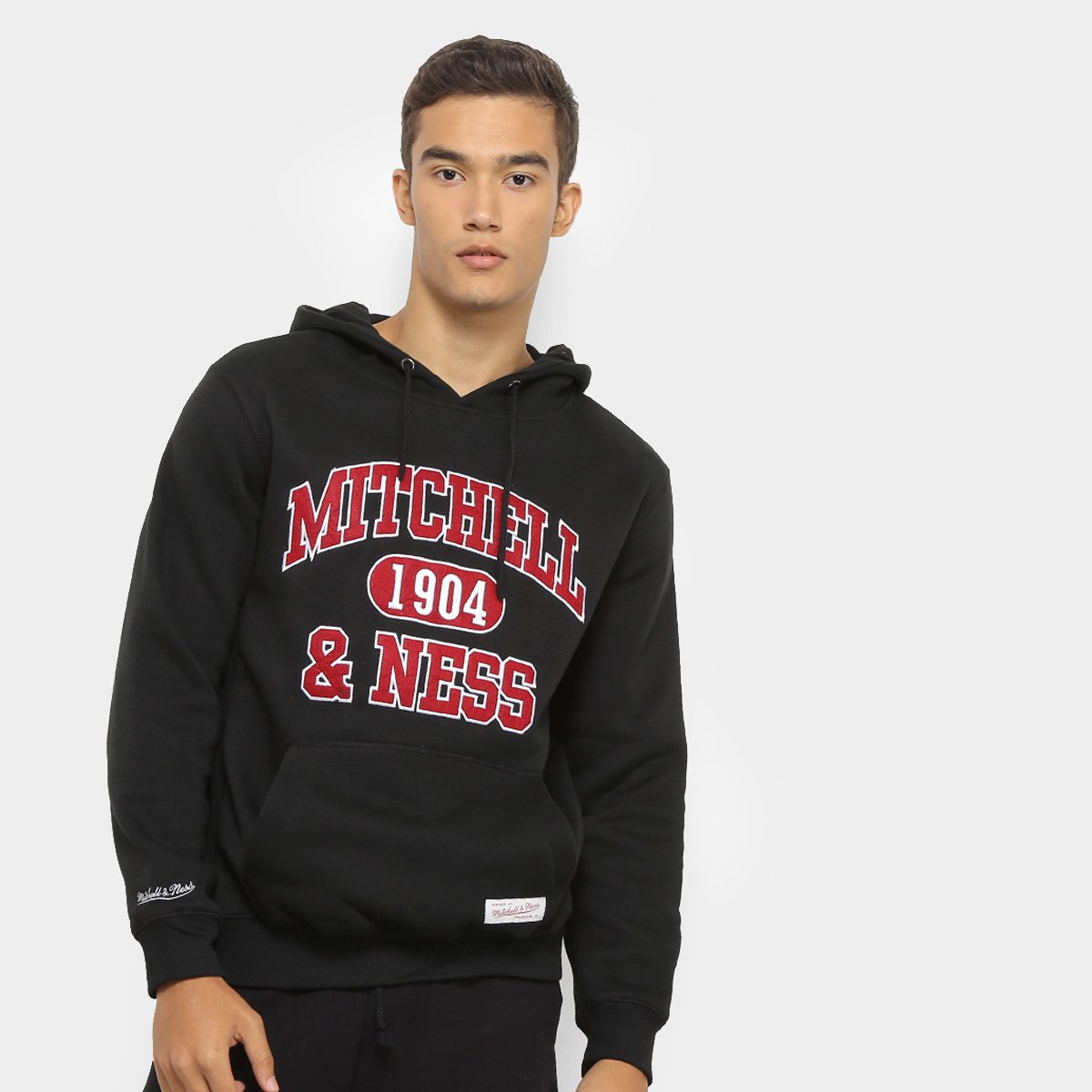 Moletom Mitchell & Ness Canguru Masculino - Tam: M