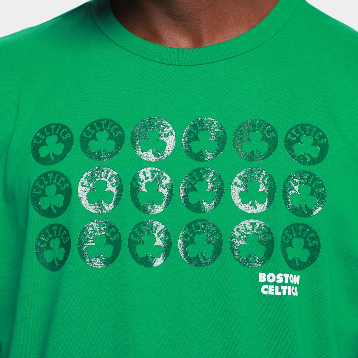 Camiseta NBA Boston Celtics Mitchell & Ness Masculina - Tam: P - 2