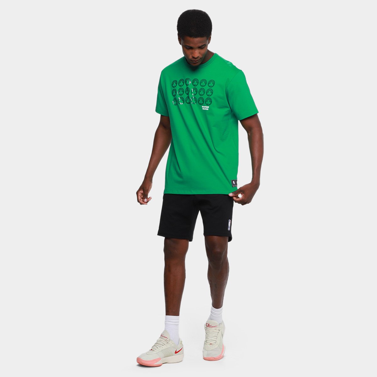 Camiseta NBA Boston Celtics Mitchell & Ness Masculina - Tam: P - 5