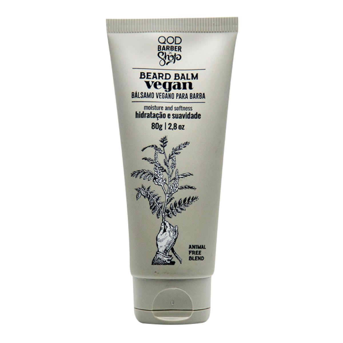 Bálsamo Vegano Hidratante de Barba QOD Barber Shop New 80g