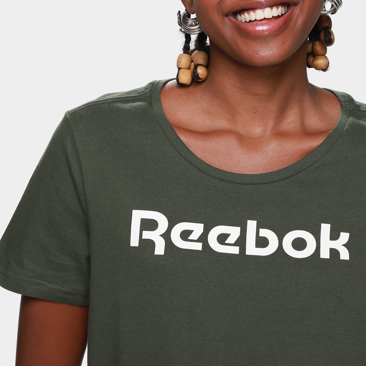 Camiseta Reebok Oportunity Linear Feminina - Tam: P - 2