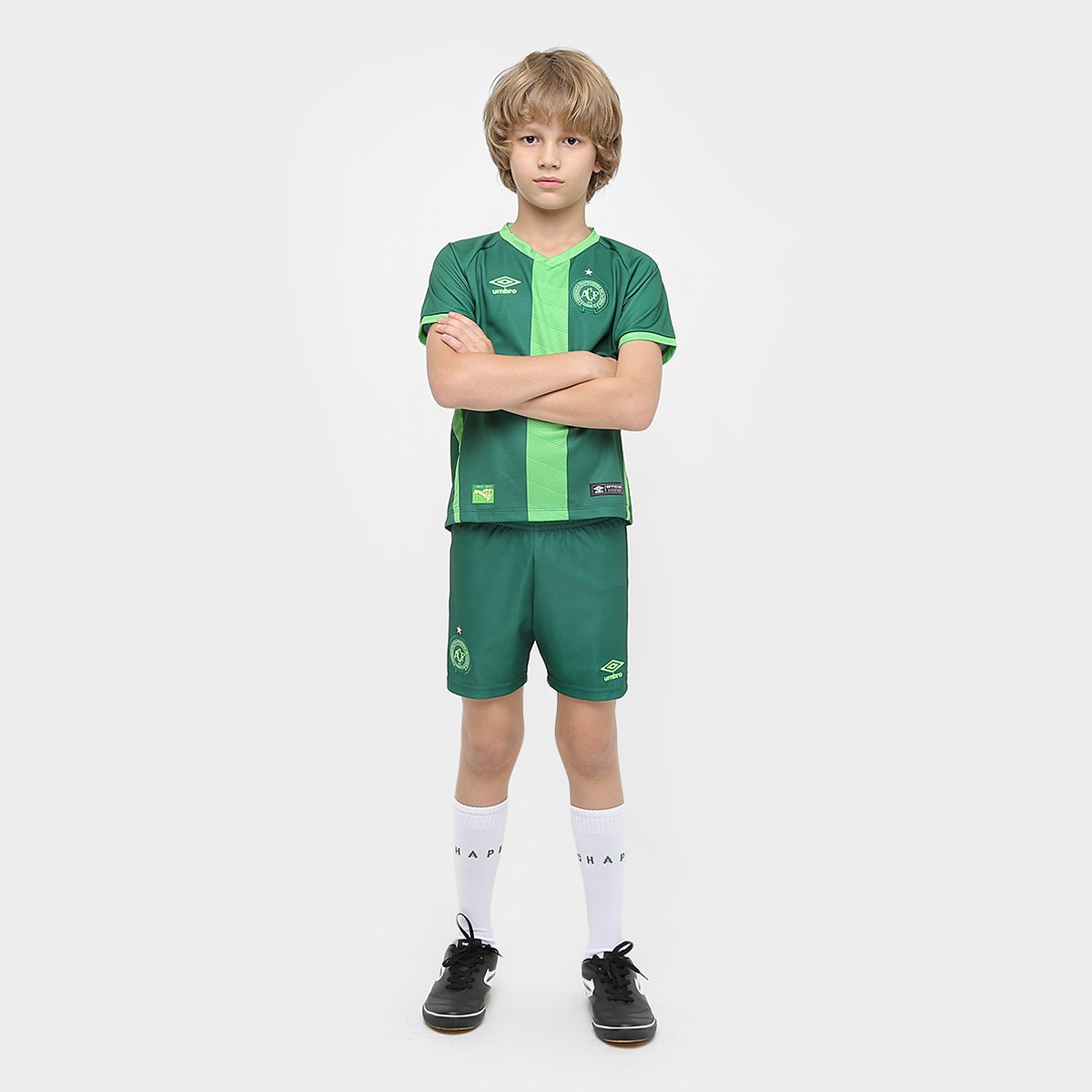 Kit Chapecoense Infantil Umbro III 16/17
