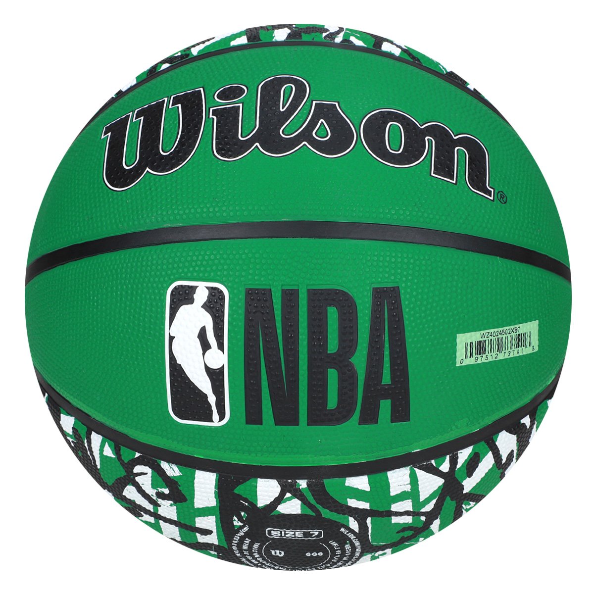 Bola Basquete Wilson NBA Celtics Team Graffiti - 1