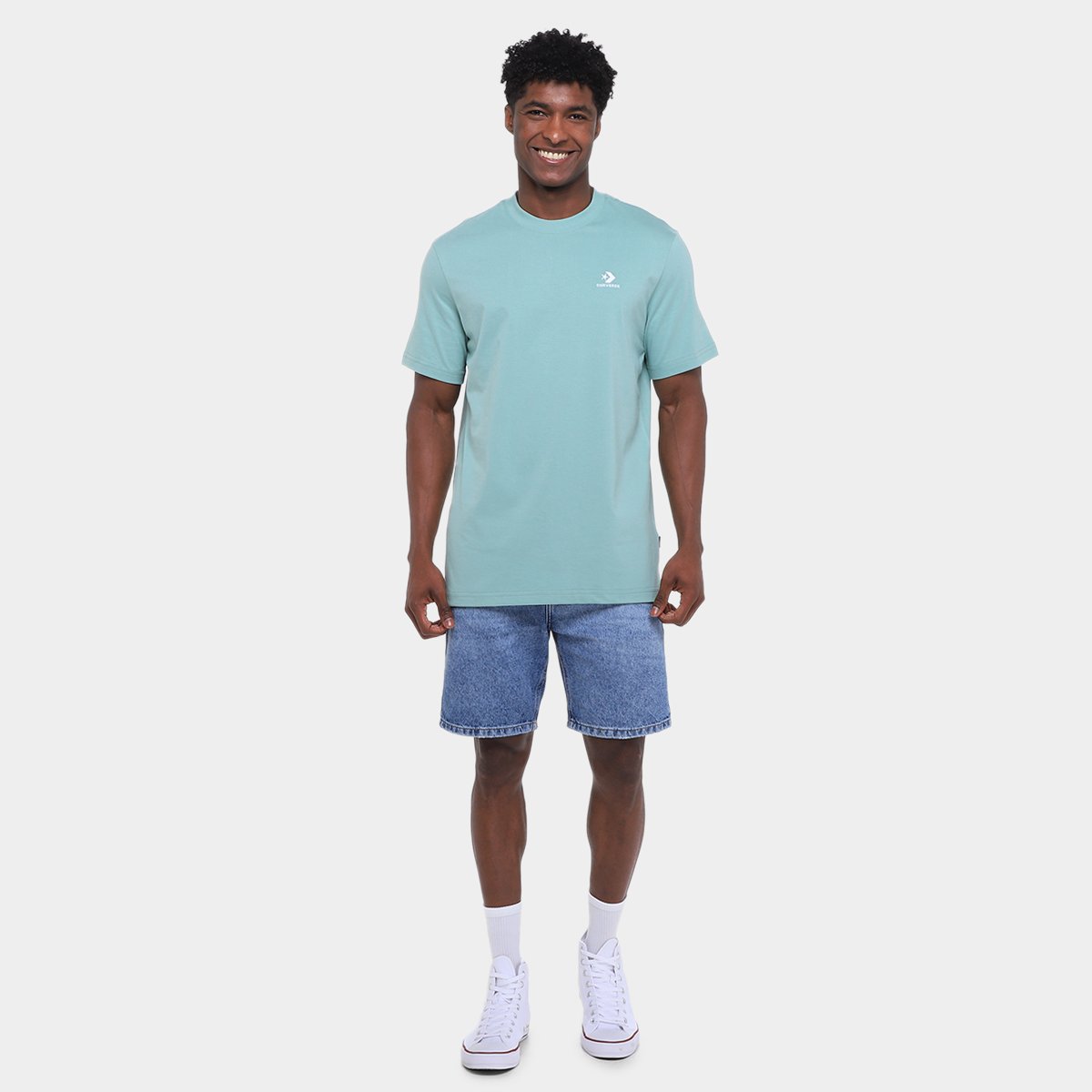 Camiseta Converse Star Chev Stand Masculina - Tam: M - 4