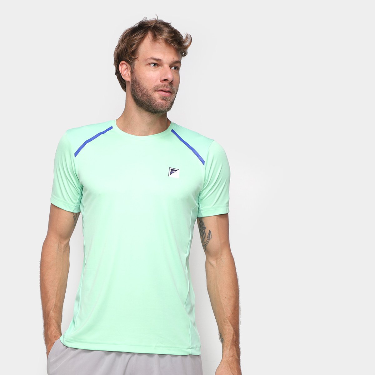 Camiseta Fila Fusion Plaid Masculina