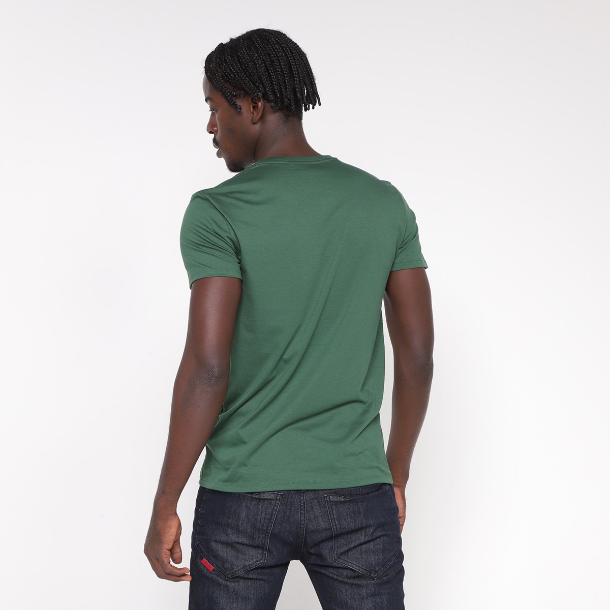 Camiseta Lacoste Logo Masculina - Tam: P - 1