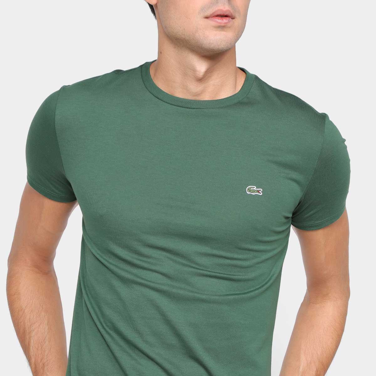 Camiseta Lacoste Logo Masculina - Tam: XEEGG - 2