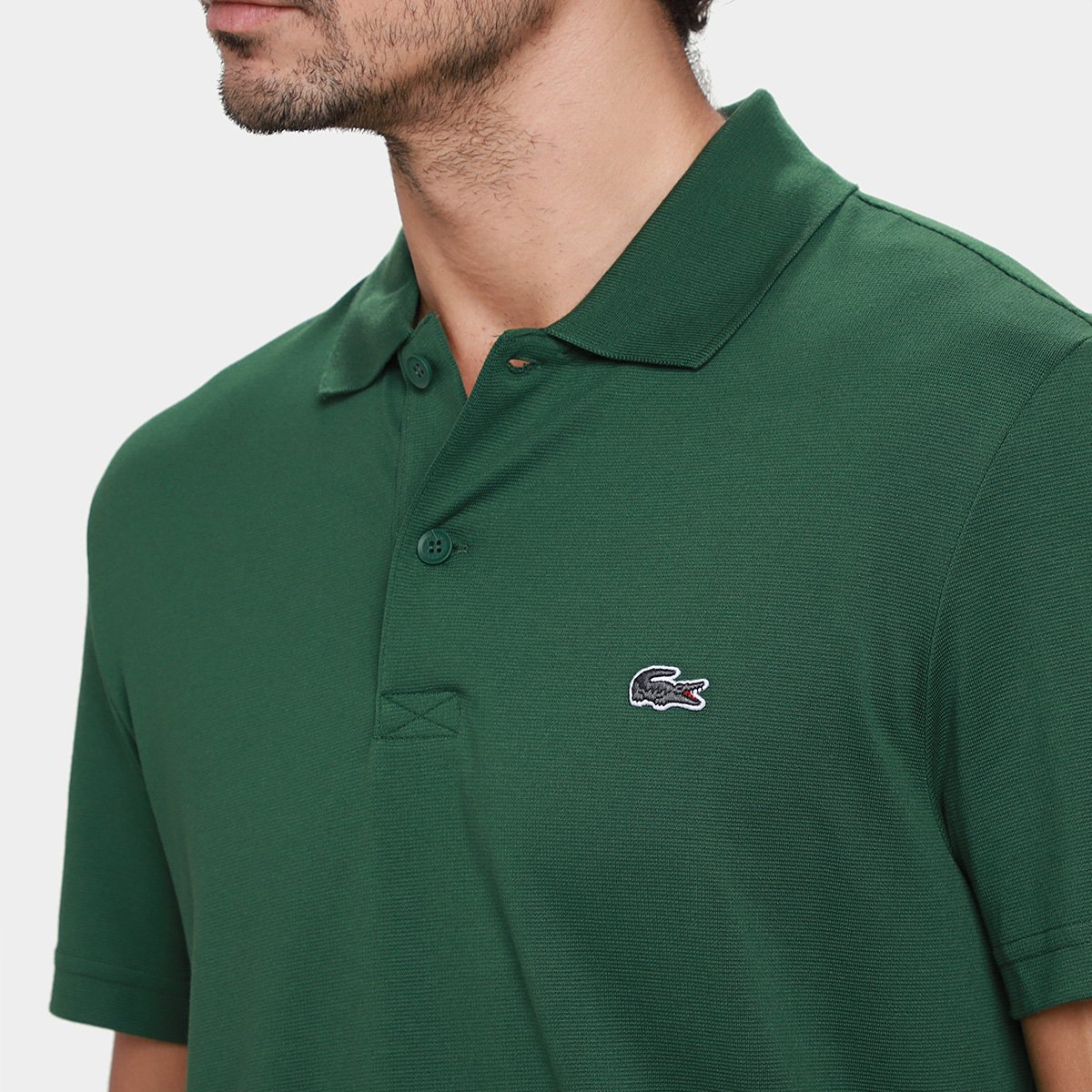 Camisa Polo Lacoste Regular Masculina - Tam: P - 2