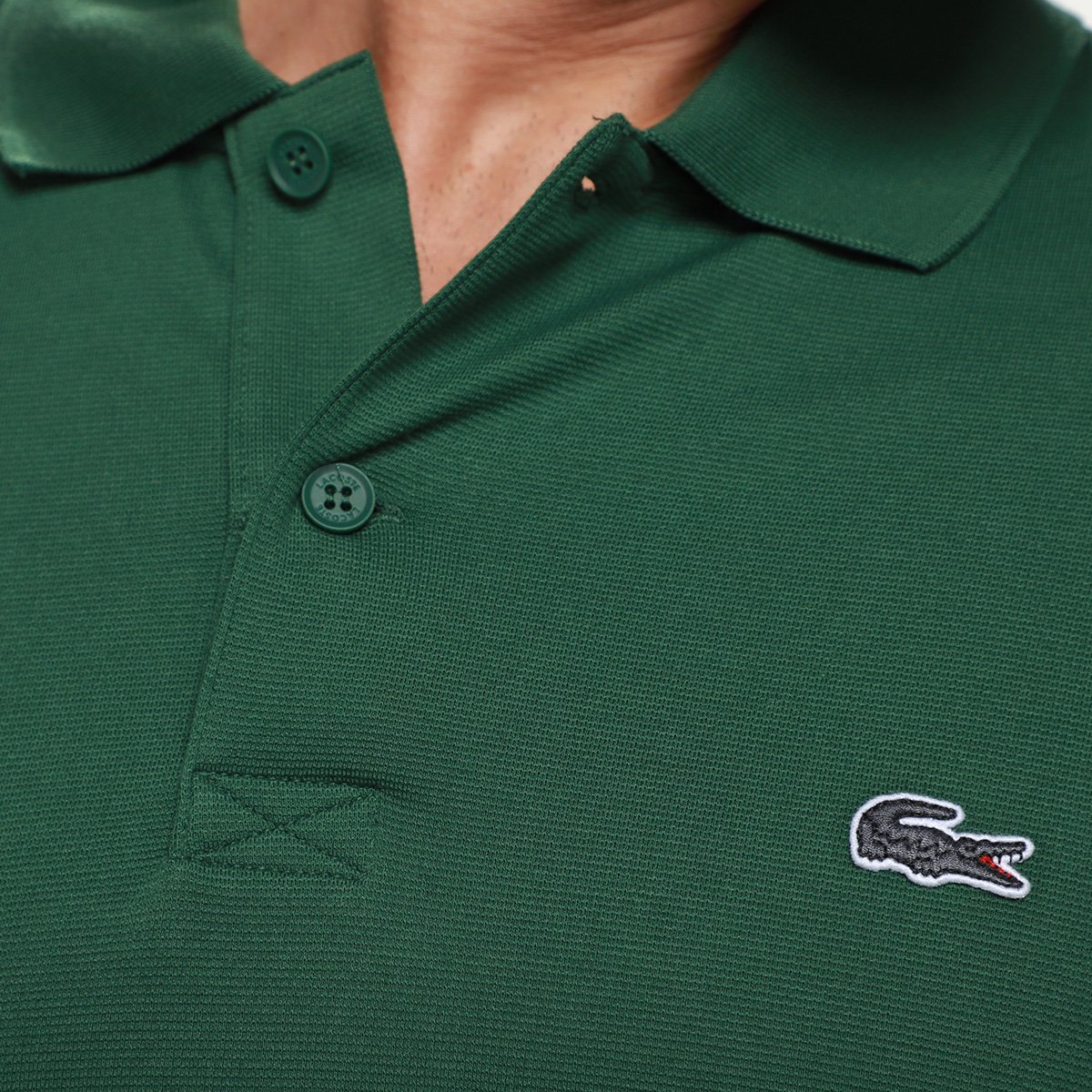 Camisa Polo Lacoste Regular Masculina - Tam: P - 3