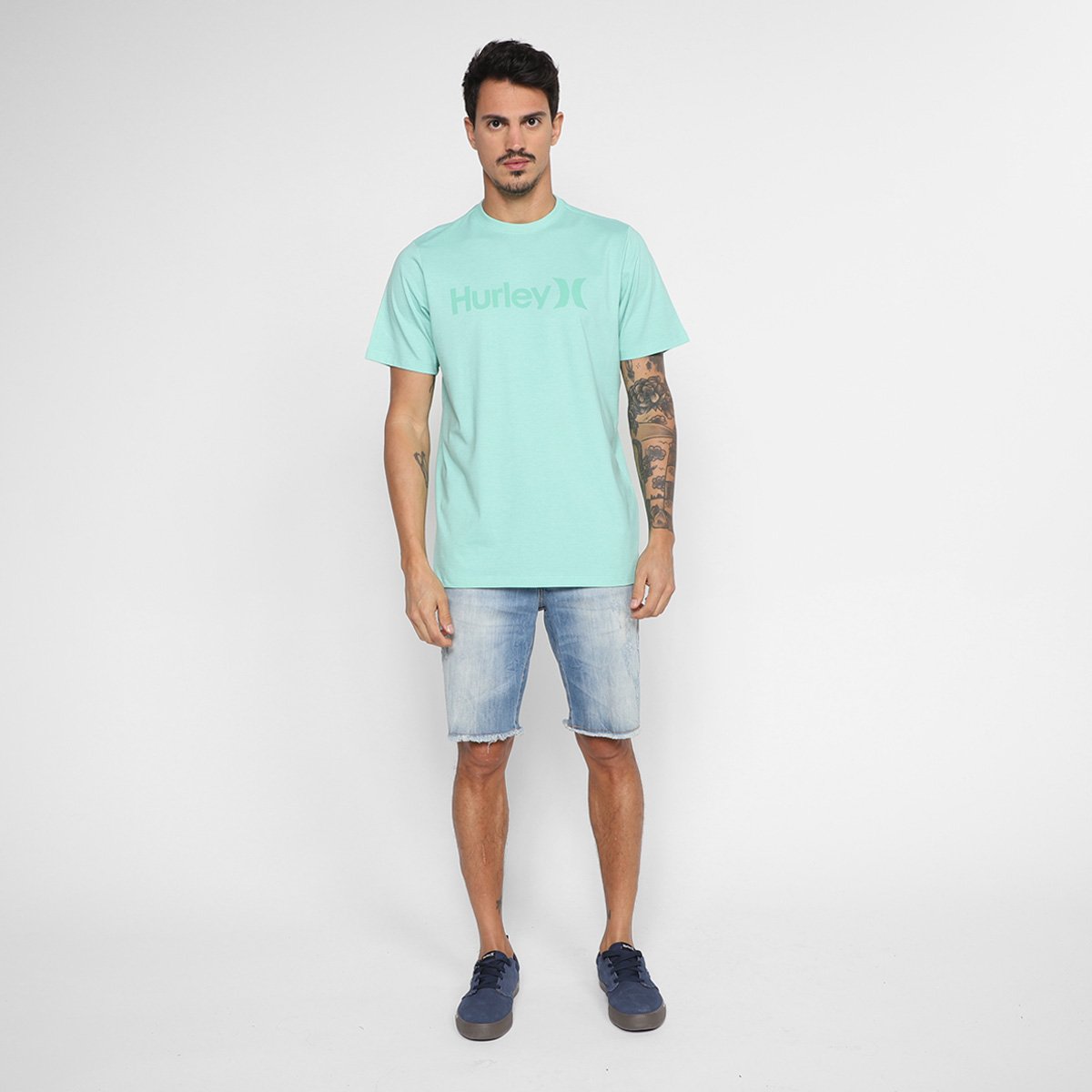 Camiseta Hurley O&O Solid Masculina - Tam: GG - 3
