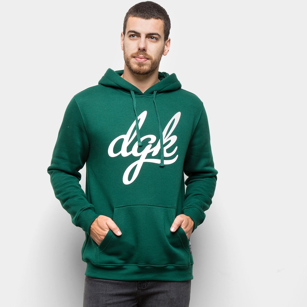 Moletom DGK Script Canguru Masculino