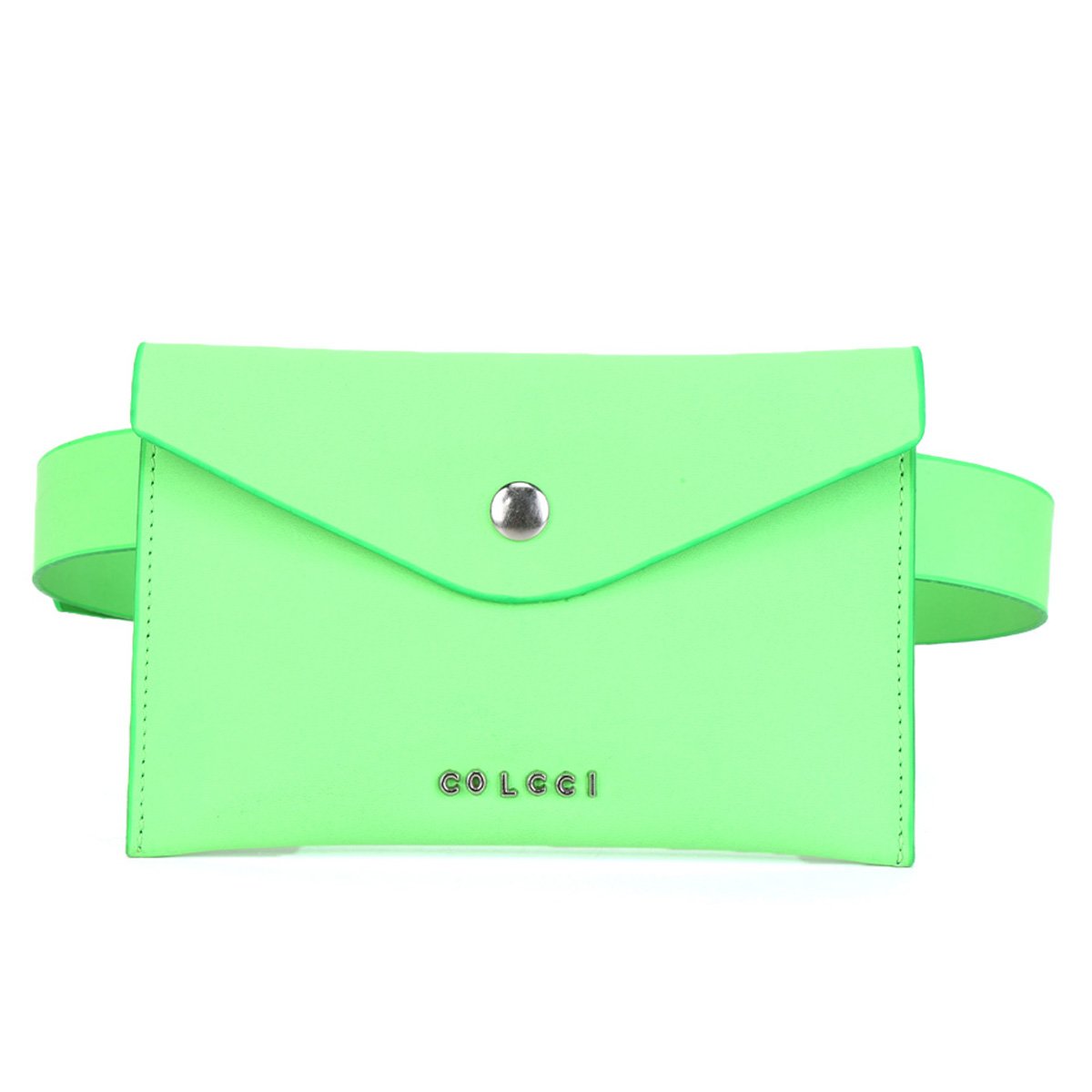 Pochete Colcci Belt Bag Envelope Neon Feminina