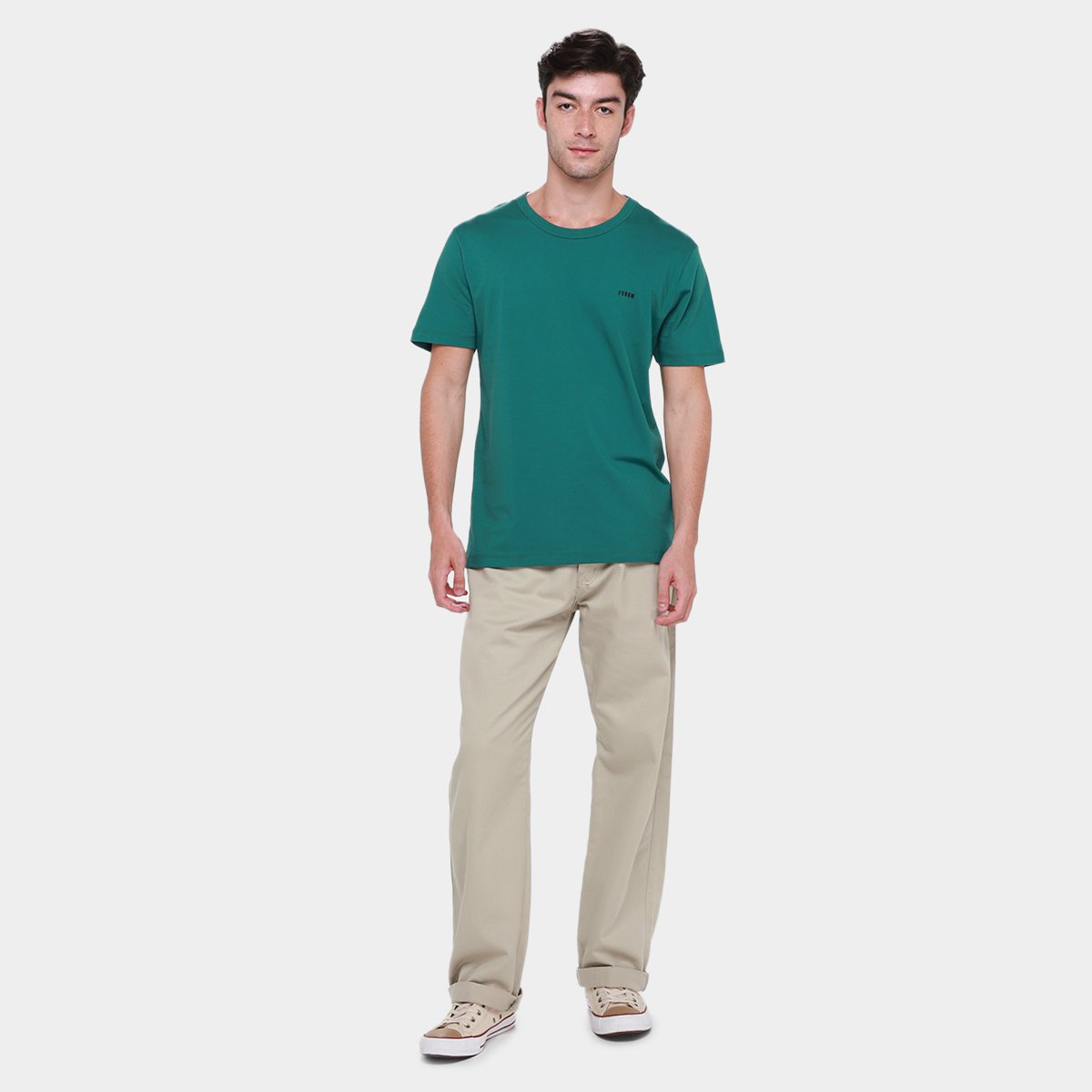 Camiseta Forum Casual Masculina - Tam: P - 3