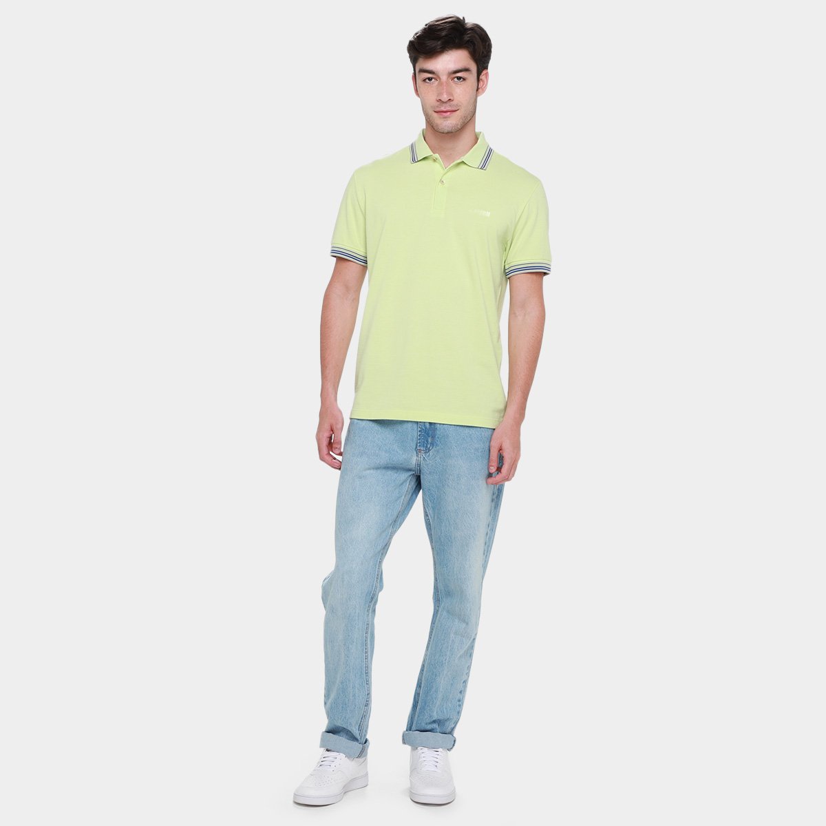 Camisa Polo Forum Casual V Masculina - Tam: G - 3