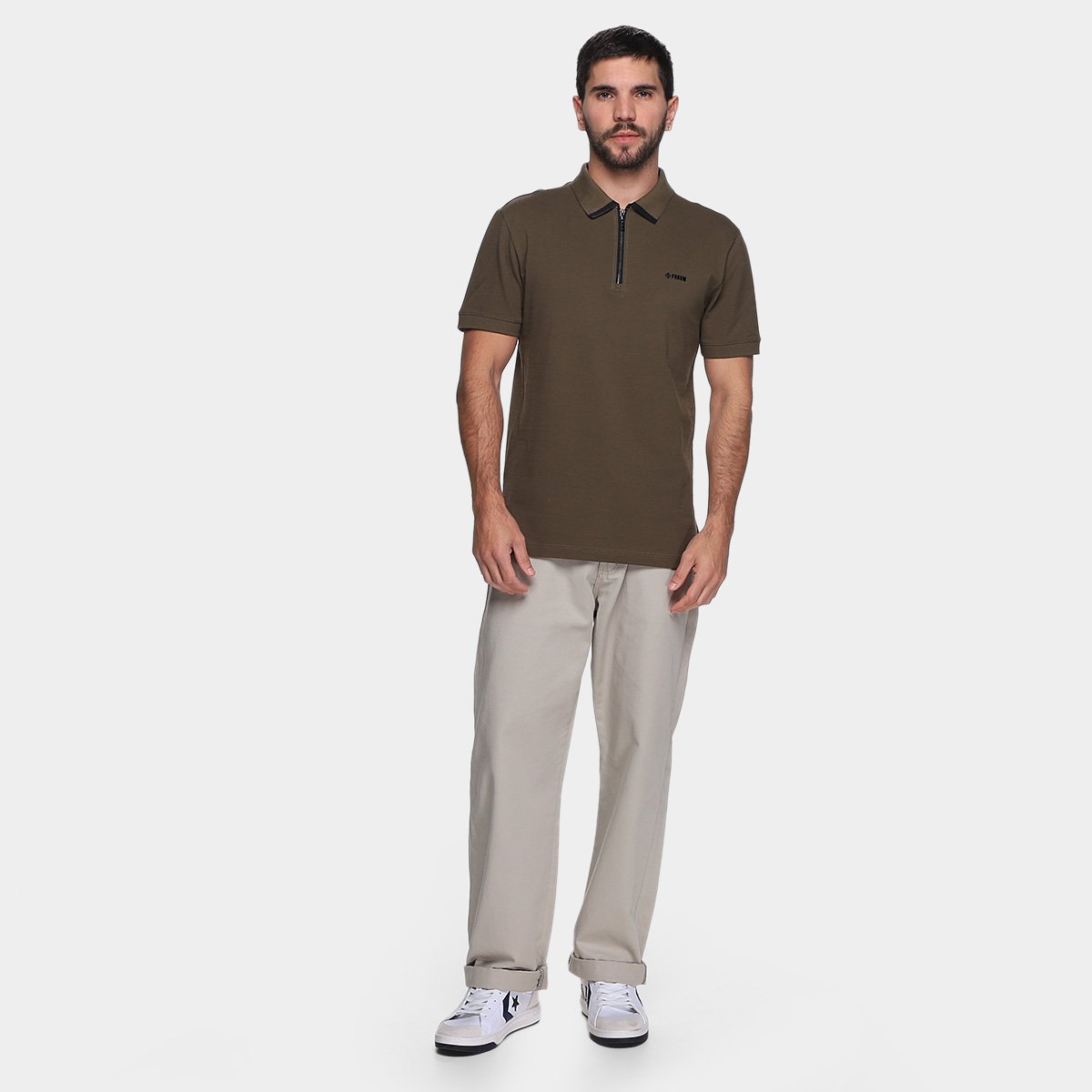 Camisa Polo Forum X Masculina - Tam: P - 3