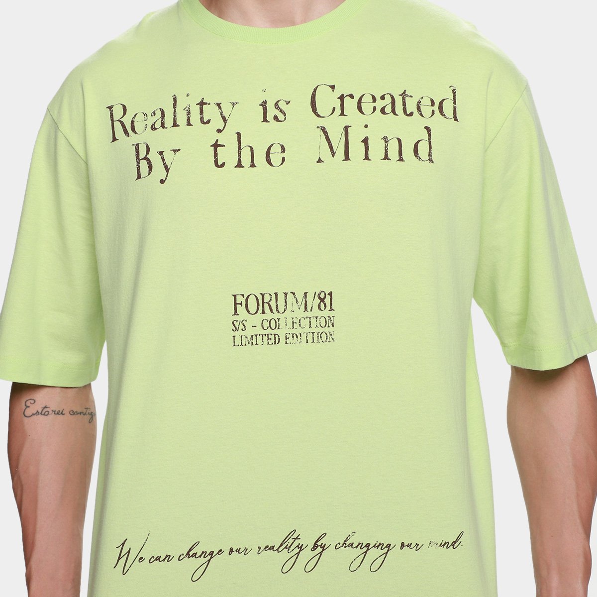 Camiseta Forum VIII Casual Masculina - Tam: P - 2