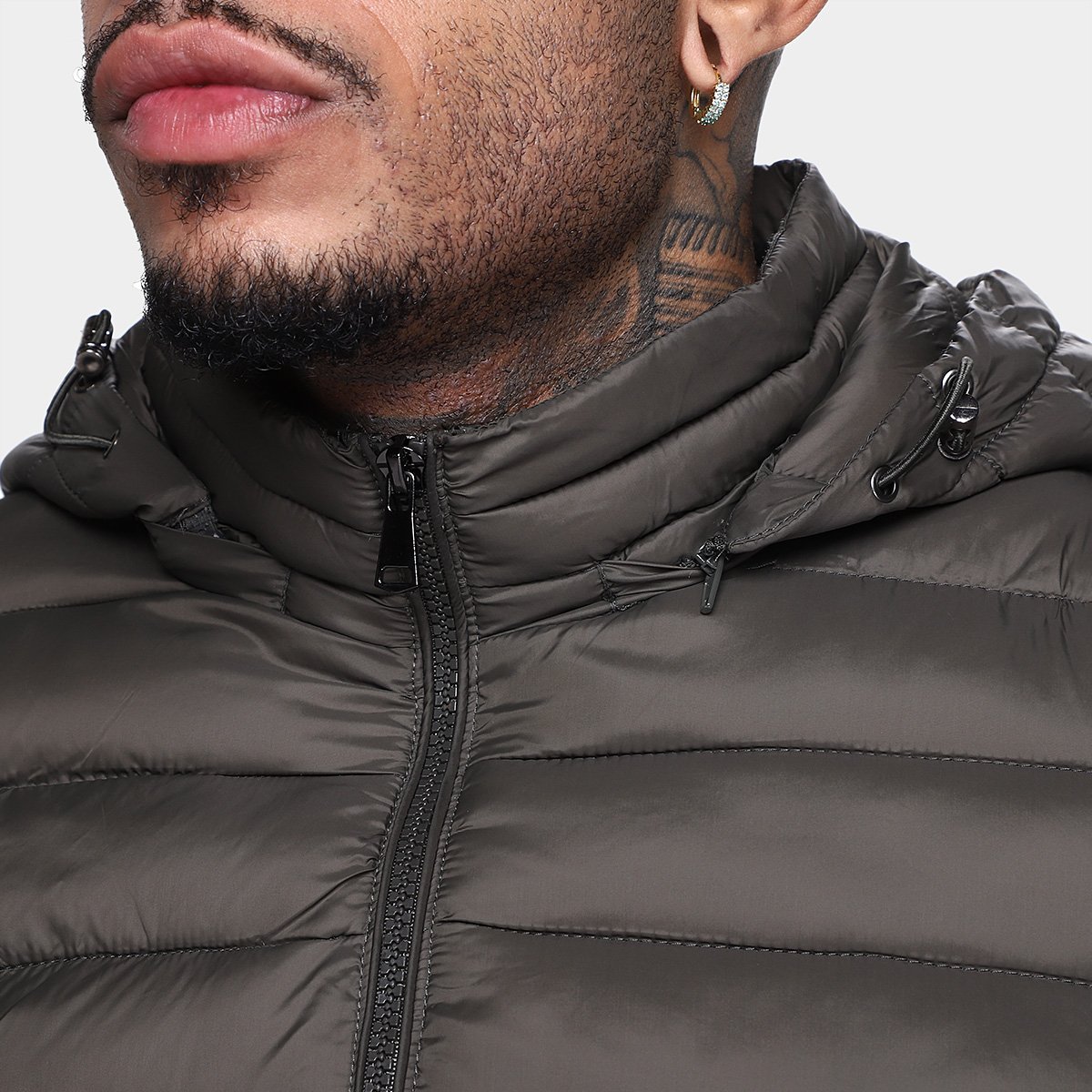 Jaqueta Com Capuz Broken Rules Nylon Masculina - Tam: M - 3