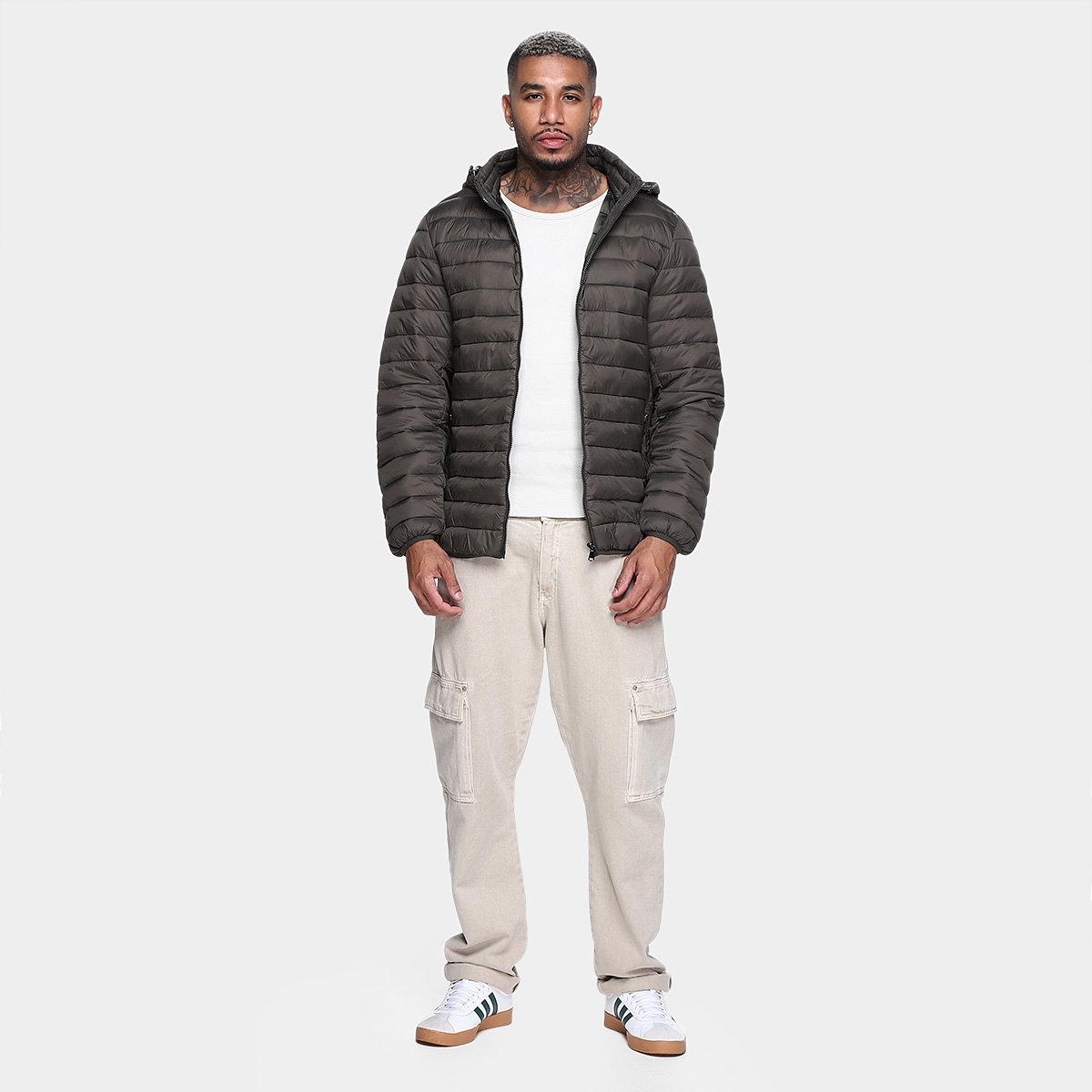 Jaqueta Com Capuz Broken Rules Nylon Masculina - Tam: M - 4