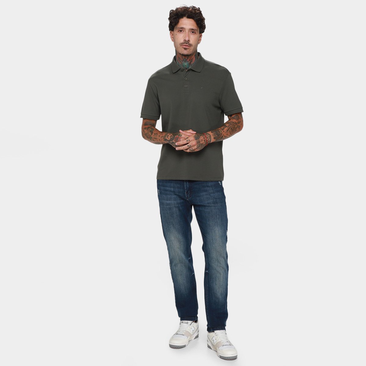Camisa Polo Ellus Masculina - Tam: GG - 3