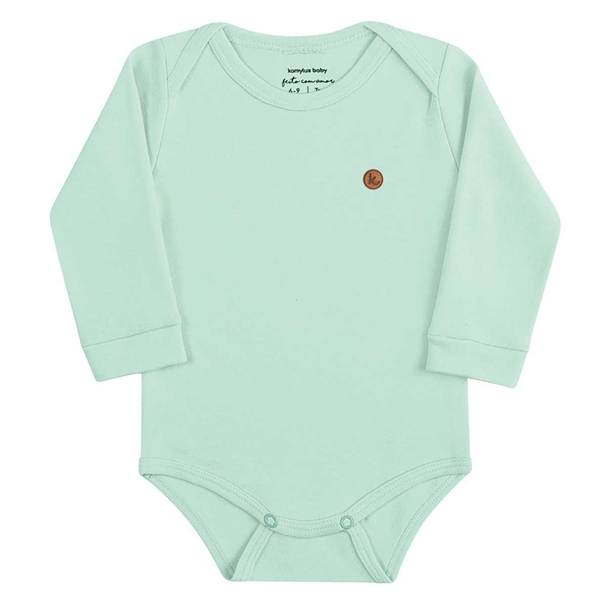 Body Bebê Kamylus Manga Longa Feminino