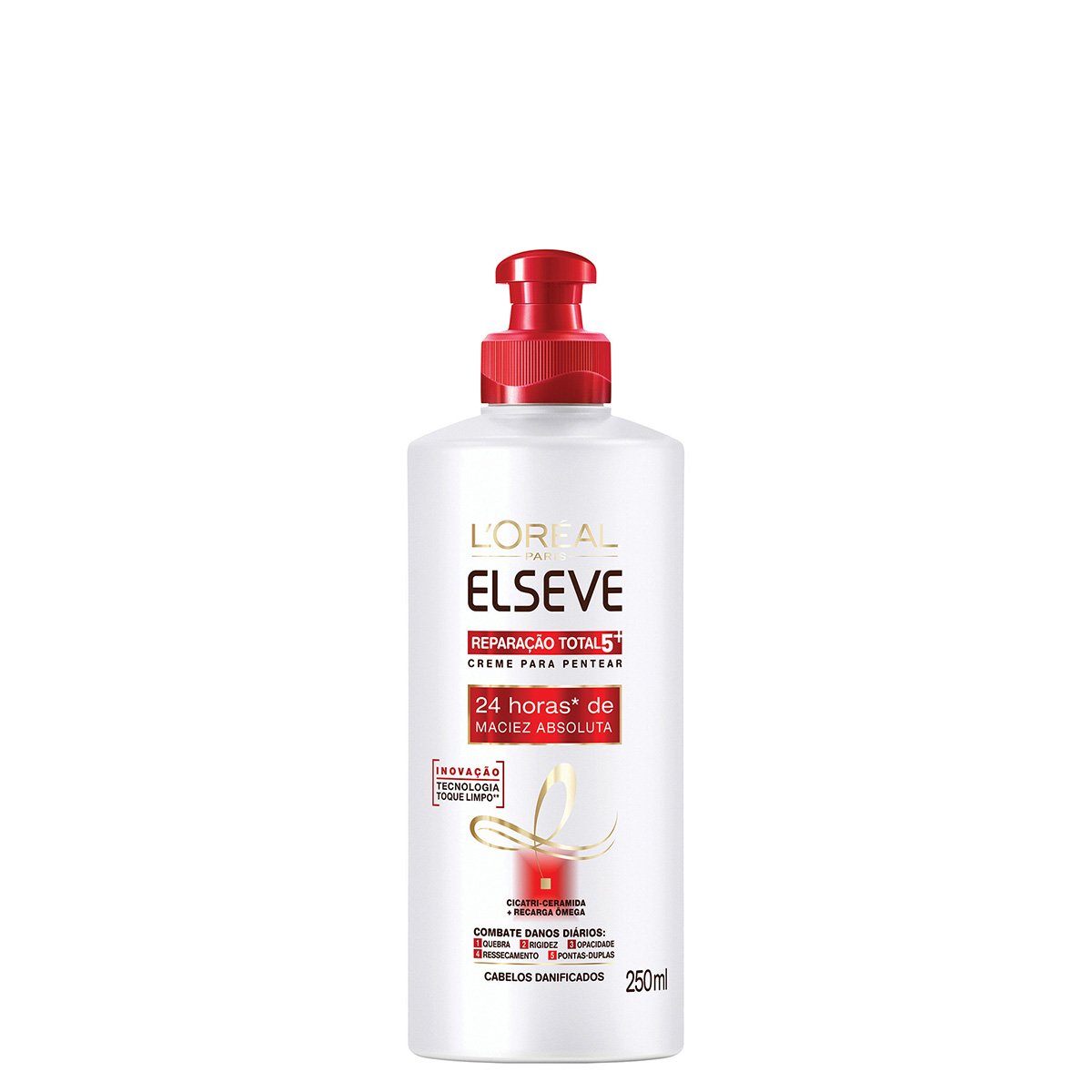 Creme para Pentear Elseve L'Oréal Paris Reparação Total 5+ 250ml
