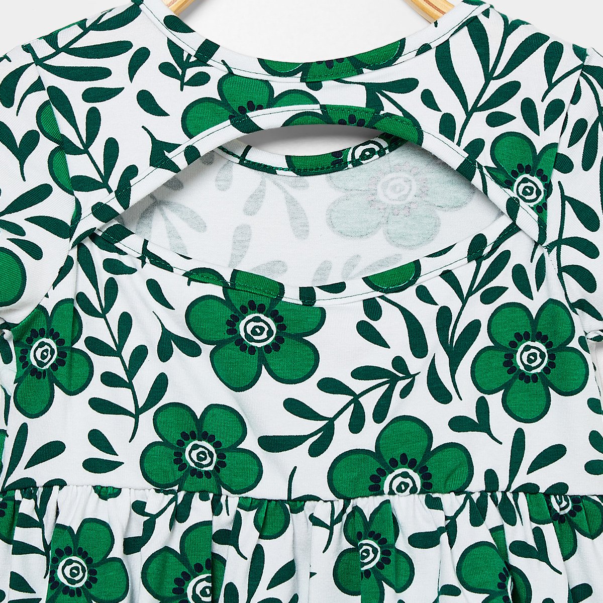 Vestido Infantil Kyly Floral Menina - Tam: 3A - 2