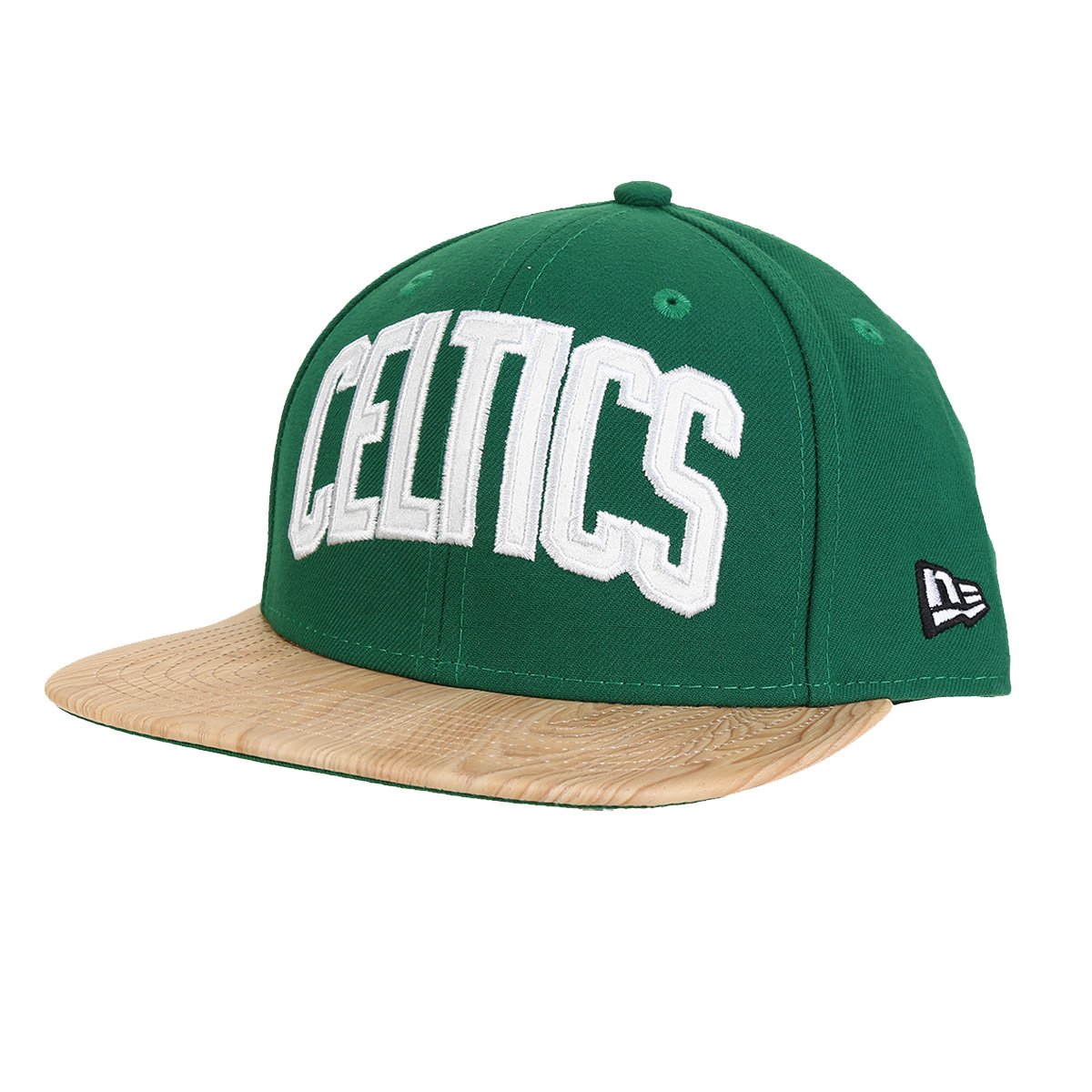 Boné New Era NBA Boston Celtics Aba Reta 950 Wood