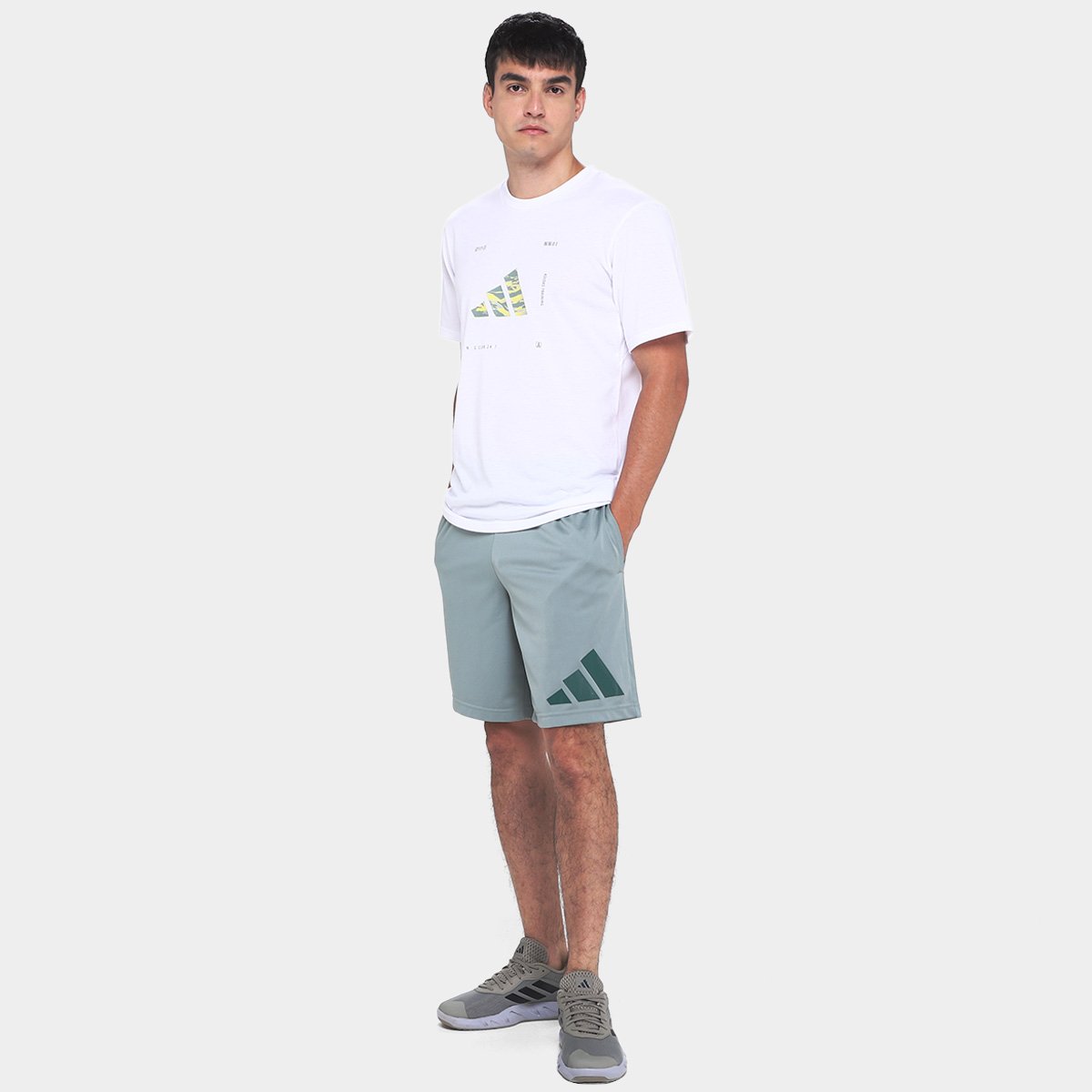 Short Adidas Logo Masculino - Tam: P - 3