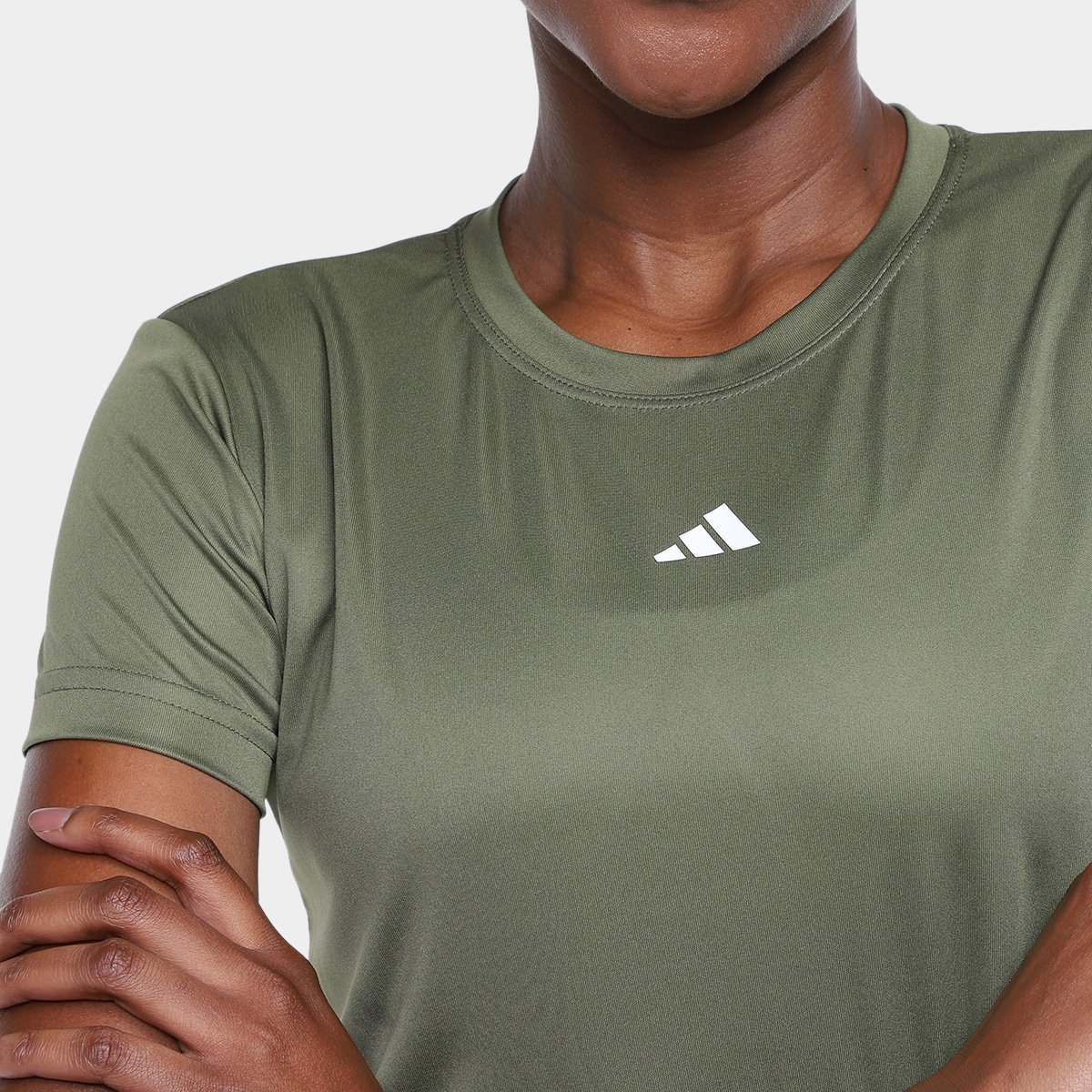 Camiseta Adidas Treino Básica Feminina - Tam: P - 2