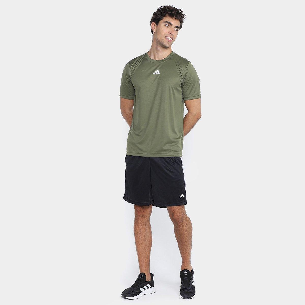 Camiseta Adidas Treino Básica Masculina - Tam: P - 3
