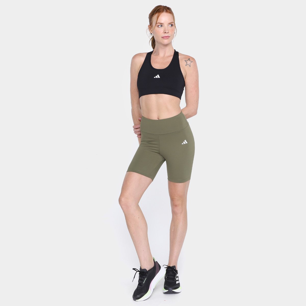 Short Adidas Treino Básico Feminino - Tam: P - 3