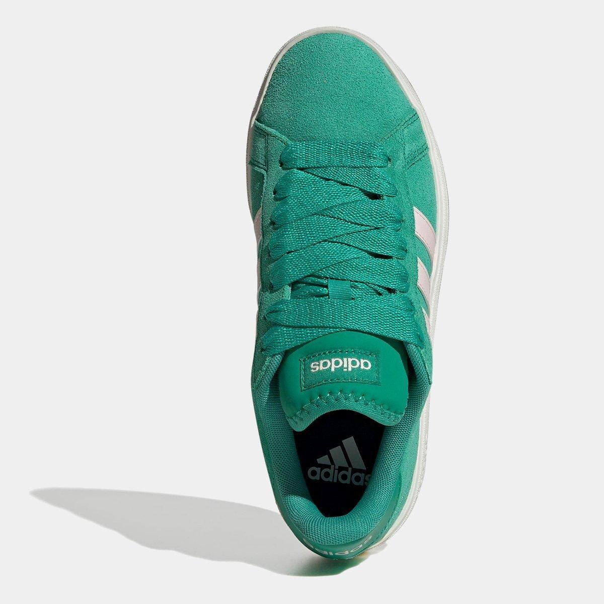 Tênis Adidas Grand Court Base Suede Feminino - Tam: 35 - 3