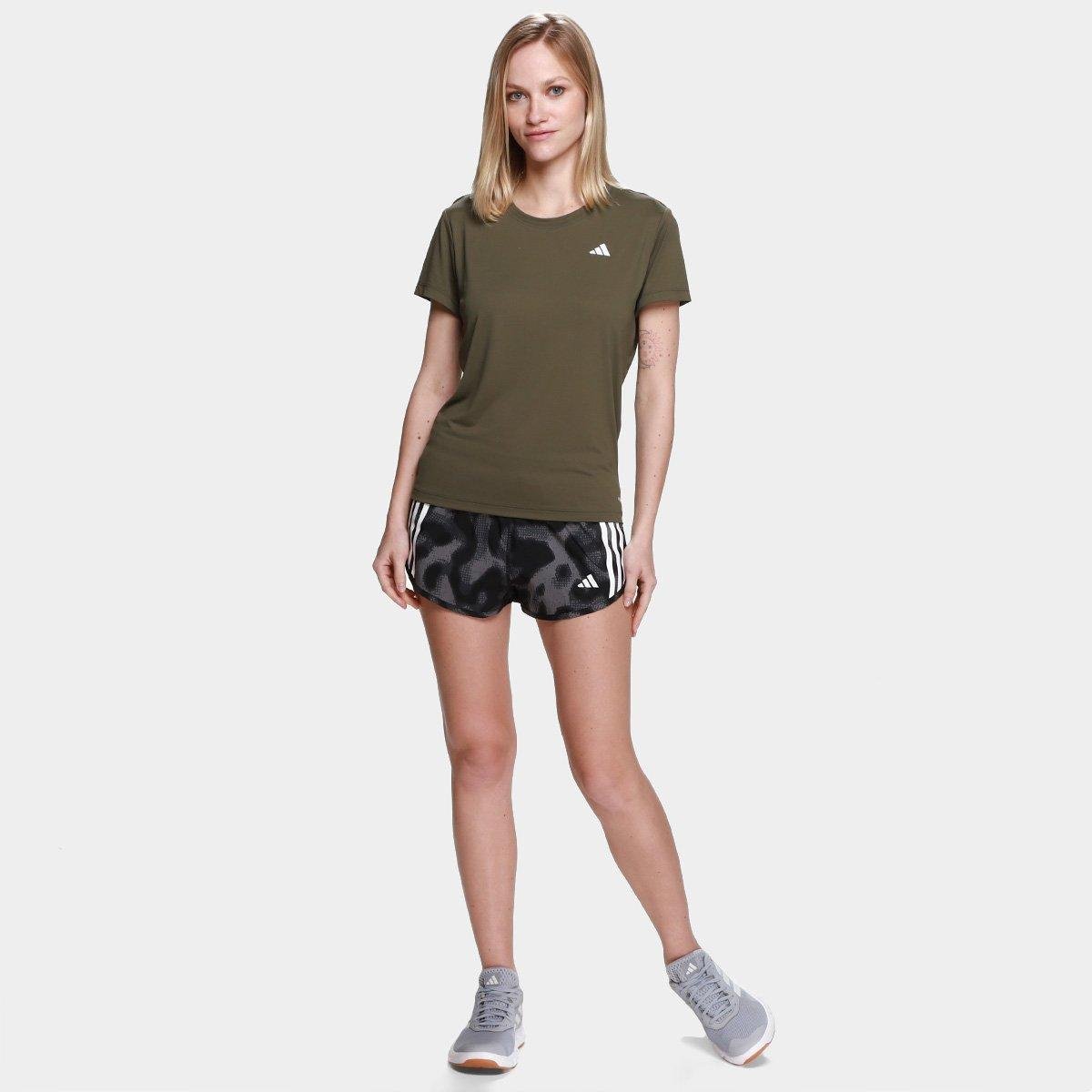 Camiseta Adidas Own The Run 3 Listras Feminina - Tam: P - 3