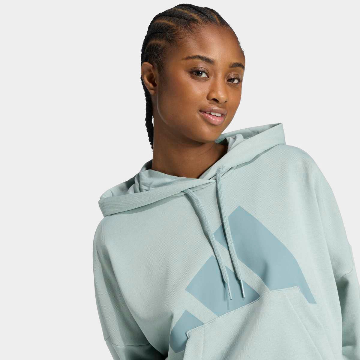 Moletom Adidas Com Capuz Feminino - Tam: G - 2