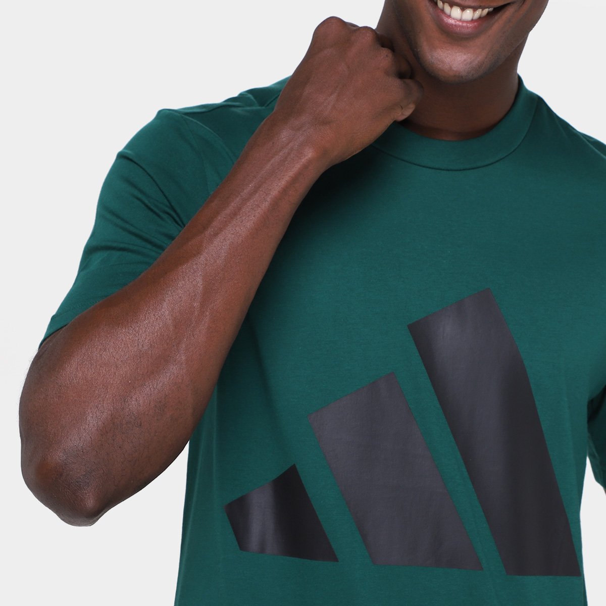 Camiseta Adidas Big Logo Masculina - Tam: P - 2