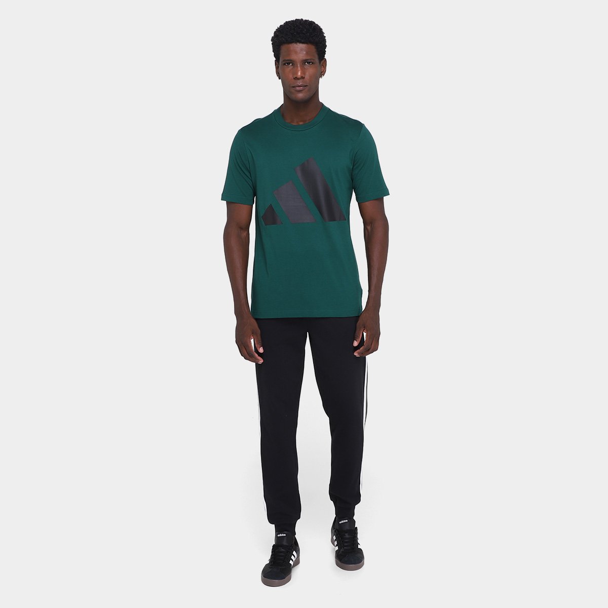 Camiseta Adidas Big Logo Masculina - Tam: P - 3