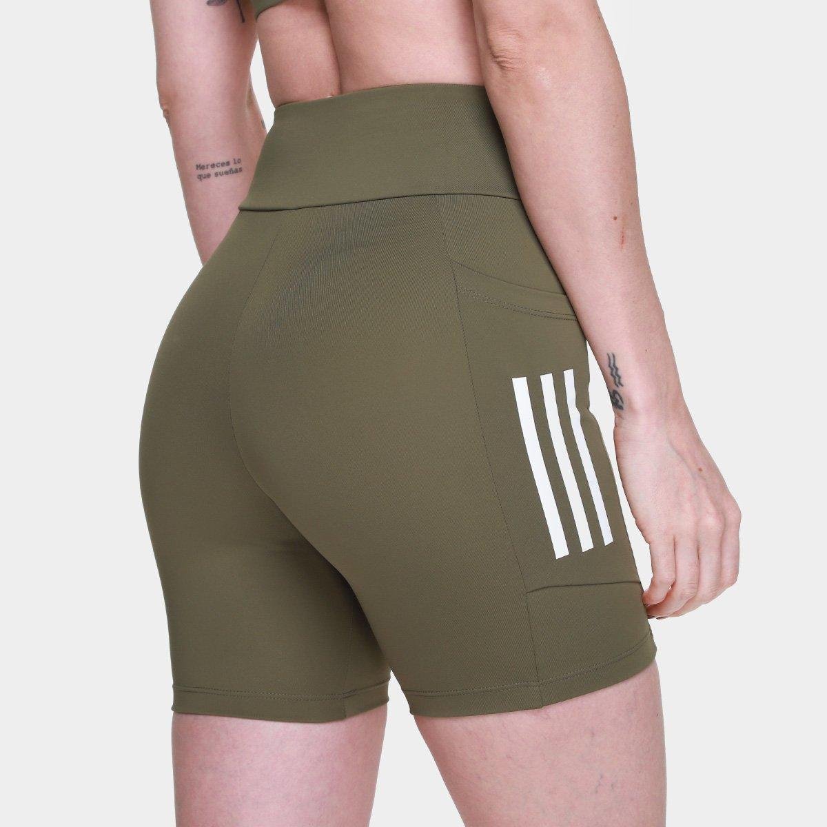 Short Adidas 3 Listras C/ Bolso Feminino - Tam: M - 1