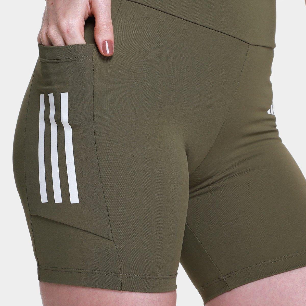 Short Adidas 3 Listras C/ Bolso Feminino - Tam: M - 2