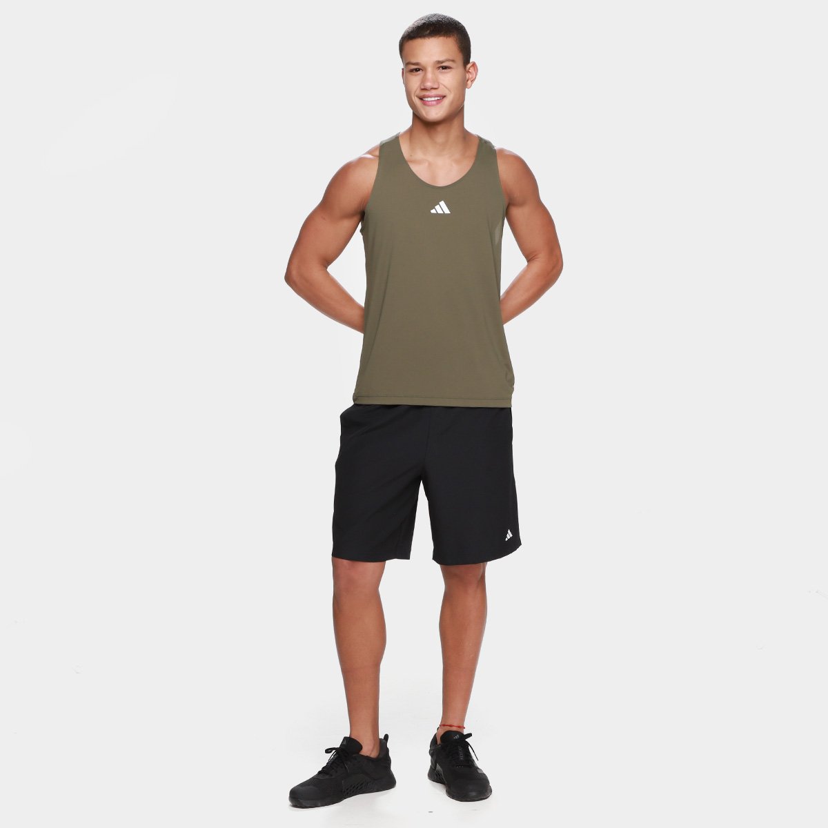 Regata Adidas Treino Básica Masculina - Tam: P - 3