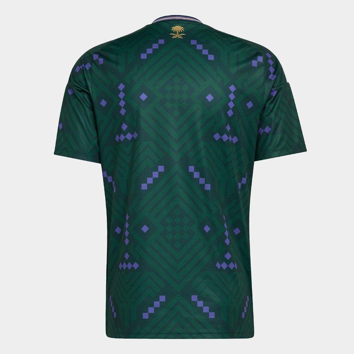 Camisa Seleção Arábia Saudita Home Torcedor 2026 s/n Adidas Masculina - Tam: P - 1