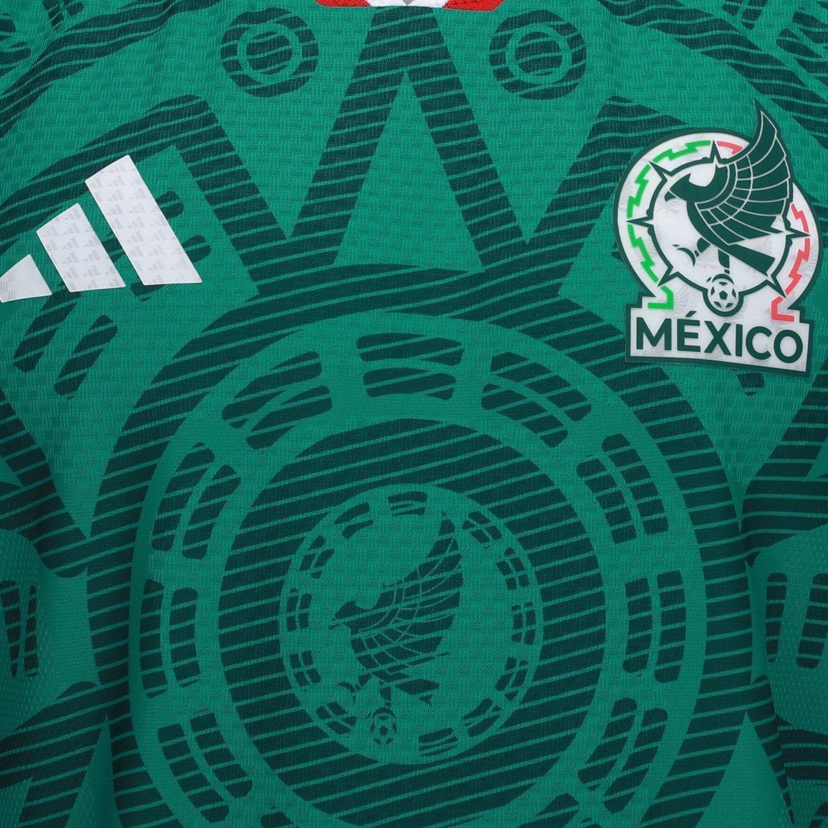 Camisa Seleção México Home Jogador 2026 s/n Adidas Masculina - Tam: P - 2
