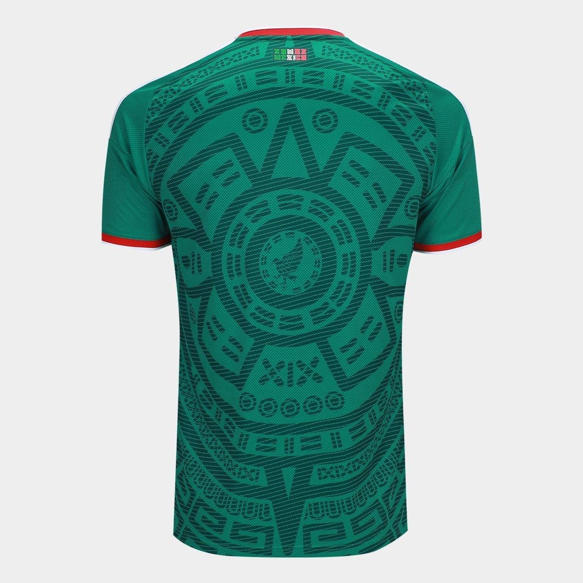 Camisa Seleção México Home Torcedor 2026 s/n Adidas Masculina - Tam: P - 1