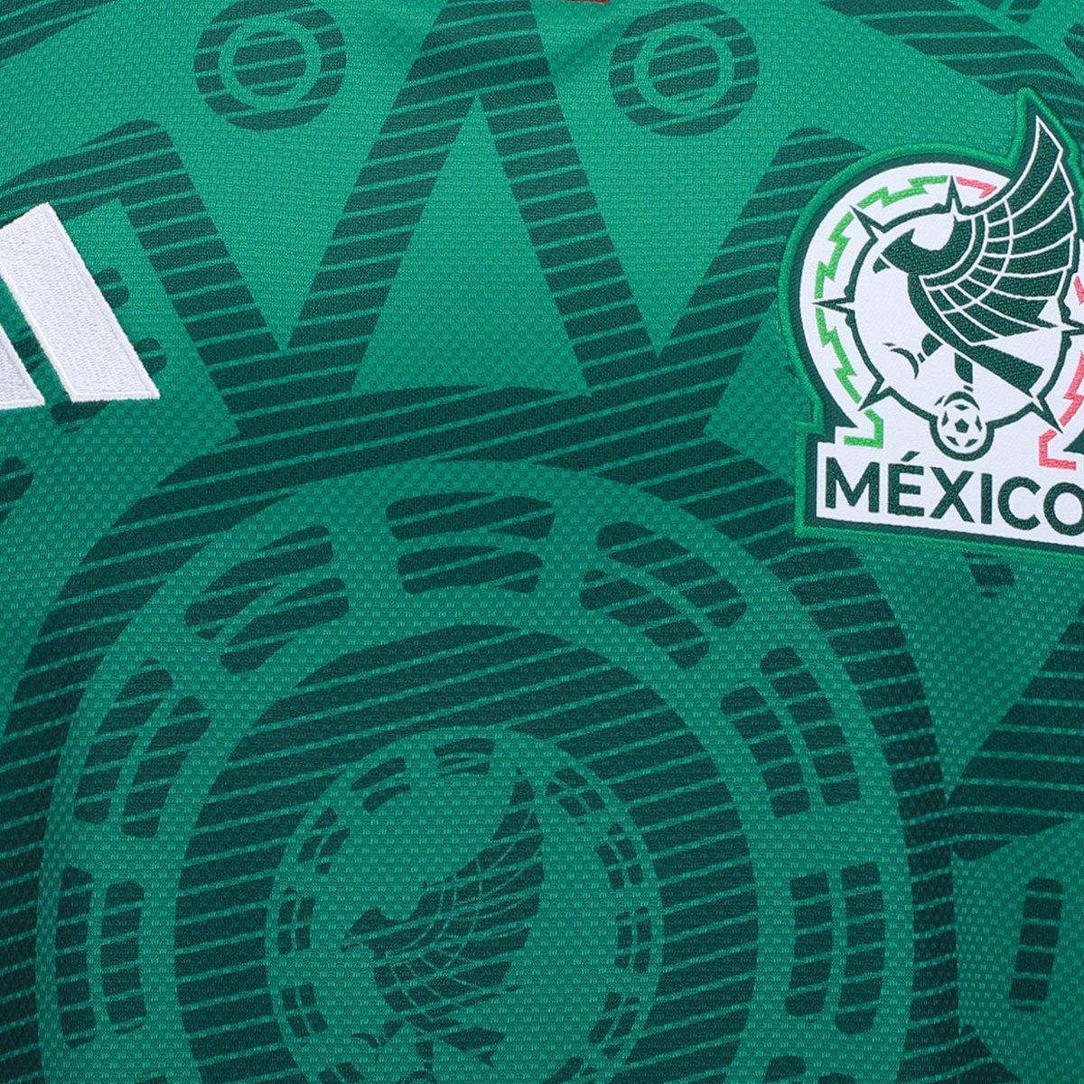 Camisa Seleção México Home Torcedor 2026 s/n Adidas Masculina - Tam: P - 2