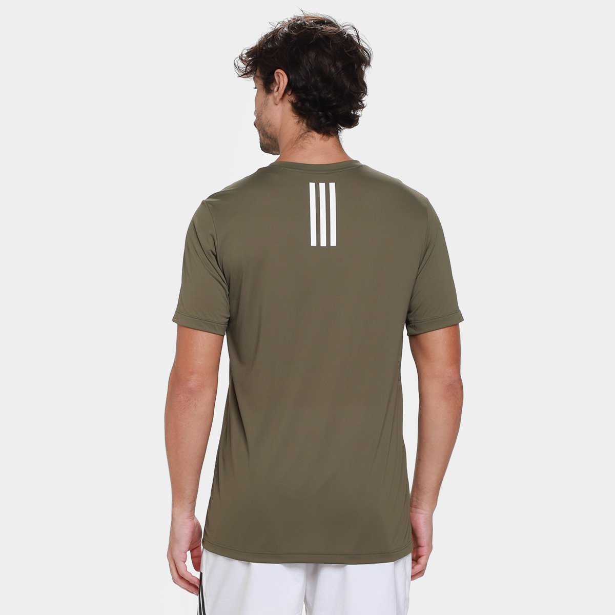 Camiseta Adidas Treino 3S Masculina - Tam: GG - 1
