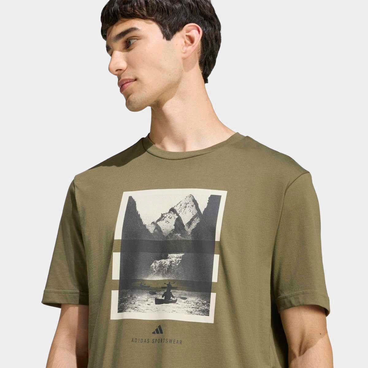 Camiseta Adidas Out Kayak T Masculina - Tam: M - 2